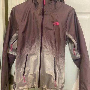 The North Face Purple Silver Rain Jacket